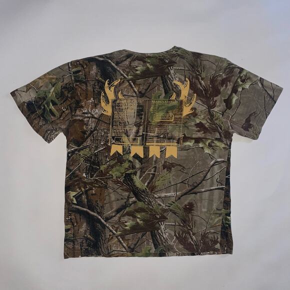 Roadkill Cafe Seligman Arizona Code V Realtree Camouflage Graphic T-shirt - Picture 4 of 6
